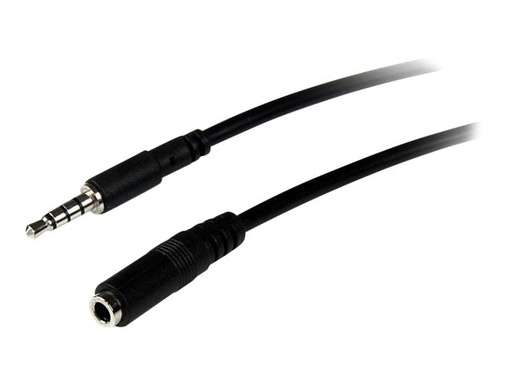 [MUHSMF1M] StarTech.com 1m 3,5mm 4-Pol. TRRS-Headset-Verlängerungskabel