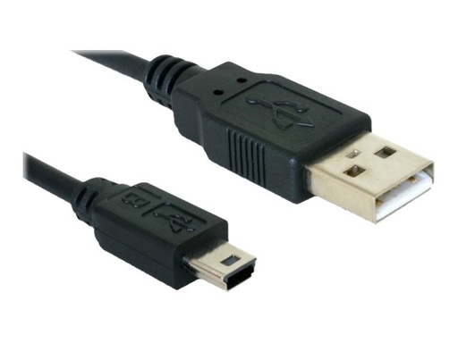 [82311] Delock USB-Kabel - Mini-USB, Typ B (M) zu USB (M)