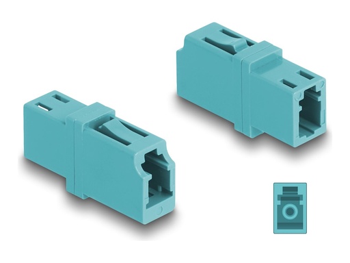 [87987] Delock Netzwerkkoppler - LC Multi-Mode (W)