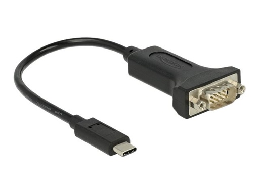 [63908] Delock Kabel USB / seriell - USB-C (M) zu DB-9 (M)