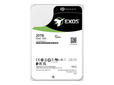 [ST20000NM002D] Seagate Exos X20 ST20000NM002D - Festplatte - 20 TB