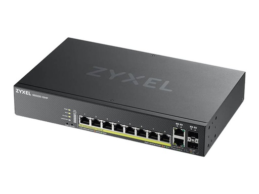 [GS2220-10HP-EU0101F] ZyXEL GS2220-10HP - Switch - managed - 8 x 10/100/1000 (PoE+)