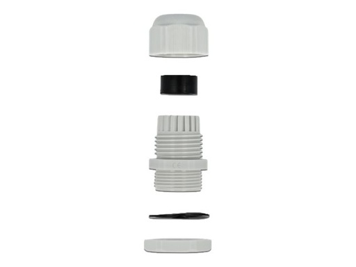 [60227] Delock PG29 - Kabelverschraubung - Grau (Packung mit 10)