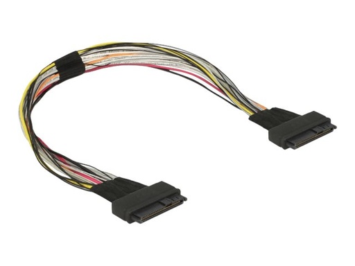[84824] Delock Internes SAS-Kabel - U.2 (SFF-8639) (W)