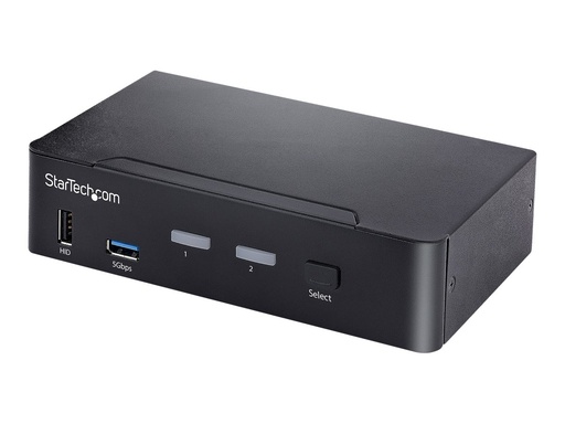 [SV231DPUCA] StarTech.com 2 Port USB C KVM Switch, KVM Umschalter