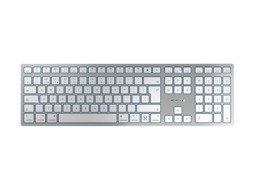 [JK-9110GB-1] Cherry KW 9100 SLIM - Tastatur - kabellos - 2.4 GHz, Bluetooth 4.0