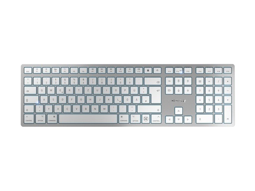 [JK-9110DE-1] Cherry KW 9100 SLIM - Tastatur - kabellos - 2.4