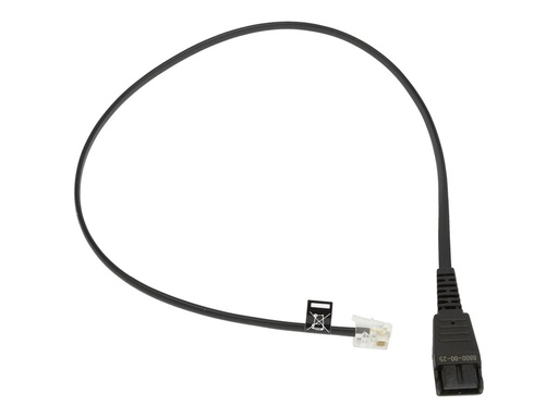 [8800-00-25] Jabra Headset-Kabel - RJ-10 männlich zu Quick