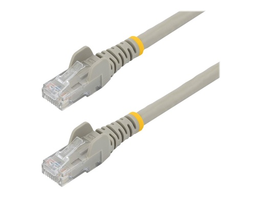 [N6PATC50CMGR] StarTech.com 50cm Cat6 Gigabit Snagless Patchkabel - RJ45 UTP Netzwerkkabel mit Schutzmanschette - Cat 6 Kabel - Grau - Patch-Kabel - RJ-45 (M)