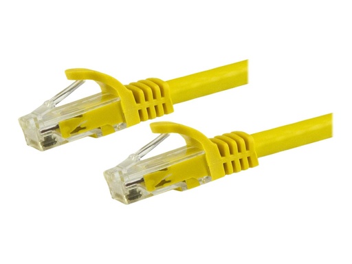 [N6PATC7MYL] StarTech.com Startech 7m CAT6 Ethernet Cable, 10 Gigabit Snagless RJ45 650MHz 100W PoE Patch Cord, CAT 6 10GbE UTP Network Cable w/Strain Relief, Yellow, Wiring is UL Certified/TIA - Category 6 - 24AWG (N6PATC7MYL)