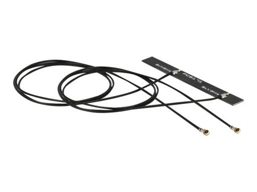 [89933] Delock WLAN 802.11 ac/a/h/b/g/n Twin - Antenne
