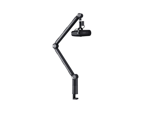 [CX-NGALE-BOOM-BLACK] Cherry XTRFY Ngale Boom Arm - Befestigungskit (Auslegerarm, C-Klemme / Durchgangsmontage, Gewindeadapter 3/8" - 5/8")