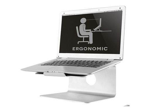 [NSLS050] Neomounts NSLS050 - Aufstellung - für Notebook - Gebürstetes Aluminium - Silber - Bildschirmgröße: 25.4-43.2 cm (10"-17")