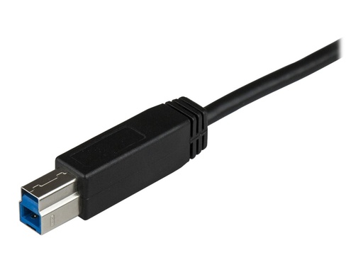 [USB31CB1M] StarTech.com 1m USB 3.1 USB-C auf USB-B Kabel - USB 3.1 Anschlusskabel - USB-Kabel - 24 pin USB-C (M)