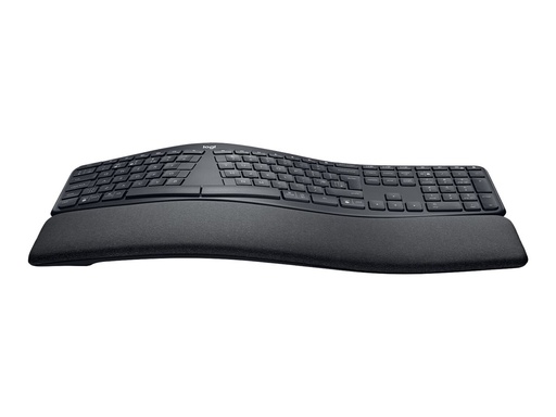 [920-010107] Logitech ERGO K860 - Tastatur - kabellos - 2.4 GHz, Bluetooth 5.0