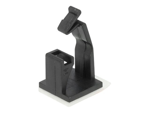 [60247] Delock Kabelhalter - Schwarz (Packung mit 10)