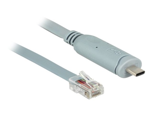 [89892] Delock Serieller Adapter - USB-C - RS-232 x
