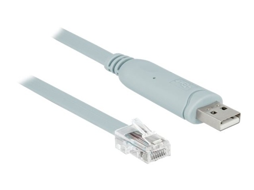 [63308] Delock Kabel seriell - USB (M) zu RJ-45 (M)