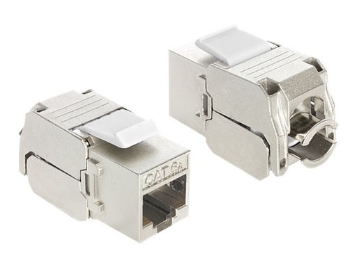 [86405] Delock Keystone module - Modulare Eingabe - CAT 6a - STP - RJ-45 (Packung mit 24)