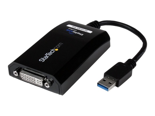 [USB32DVIPRO] StarTech.com StarTech USB 3.0 auf DVI / VGA Video Adapter - Externe Multi Monitor Grafikkarte (Stecker / Buchse)