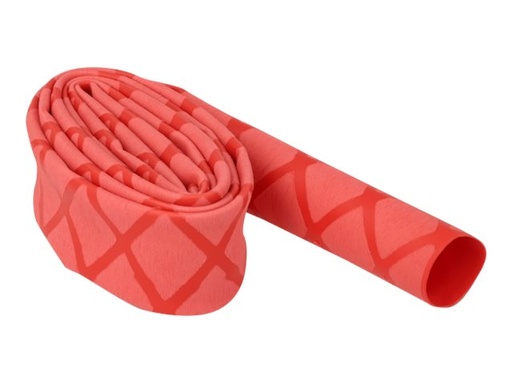 [19591] Delock Schrumpfschlauch - 1 m - Rot, X-Muster