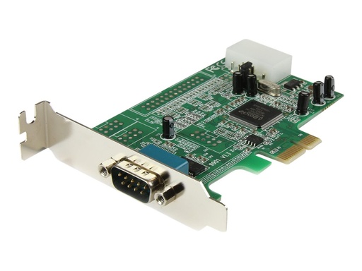 [PEX1S553LP] StarTech.com 1 Port Serielle PCI Express RS232 Adapter Karte - Serielle PCIe RS232 Kontroller Karte - PCIe zu Seriell DB9 - 16550 UART - Niedrigprofil-Erweiterungskarte - Windows & Linux (PEX1S553LP)