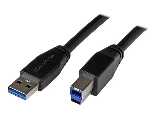 [USB3SAB1M] StarTech.com 1m SuperSpeed USB 3.0 A auf B Kabel - St/St - USB 3.0 Anschlusskabel - USB-Kabel - USB Type B (M)