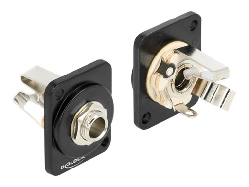 [86790] Delock D-Type Module 6.35 mm 3 pin stereo jack