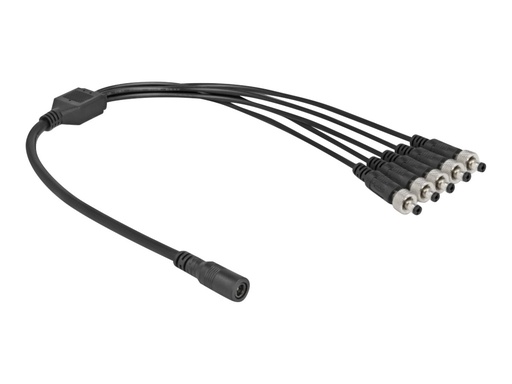 [86590] Delock Netz-Splitter - Gleichstromstecker 5,5 x 2,1 mm (W)