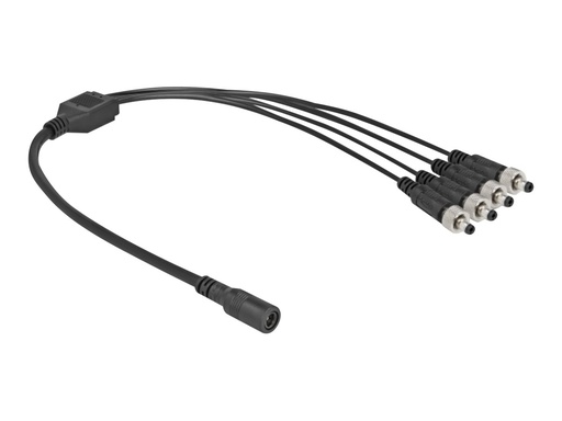 [86588] Delock Netz-Splitter - Gleichstromstecker 5,5 x 2,1 mm (W)