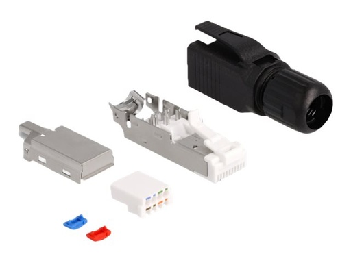 [86965] Delock Netzwerkanschluss - RJ-45 (M) - CAT