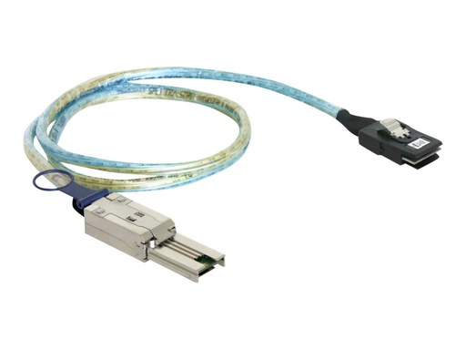 [83063] Delock SAS-Kabel intern zu extern - 4x Shielded Mini MultiLane SAS (SFF-8088)