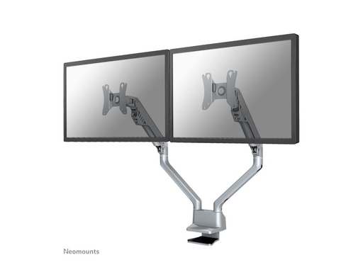 [FPMA-D750DSILVER] Neomounts FPMA-D750D - Befestigungskit - Voll beweglich - für 2 LCD-Displays - Silber - Bildschirmgröße: 25.4-81.3 cm (10"-32")