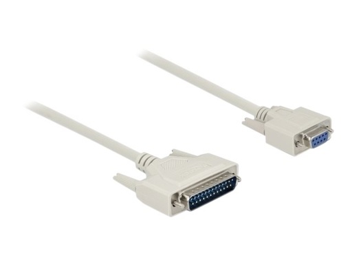 [84544] Delock Kabel seriell - DB-25 (M) zu DB-9 (W)