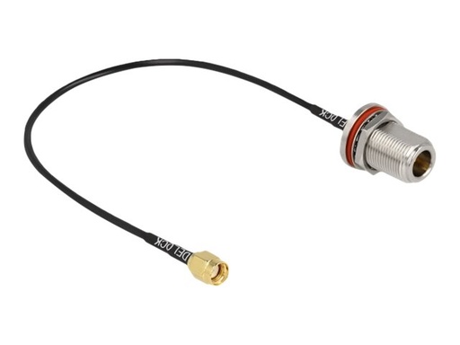 [89059] Delock Antennenkabel - RP-SMA Stecker zu N-Anschluss Gefäß
