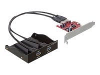 [61775] Delock USB 3.0 Front Panel - USB-Adapter - PCIe