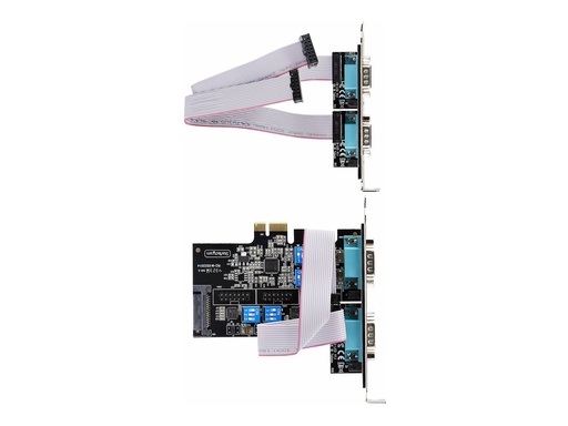 [PS74ADF-SERIAL-CARD] StarTech.com Startech 4-Port Serielle PCIe Karte, RS232/RS422/RS485
