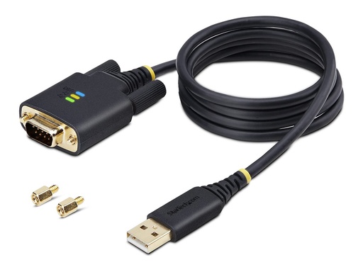 [1P3FFCB-USB-SERIAL] StarTech.com 1m USB auf Seriell Adapter, COM-Retention, FTDI, USB auf DB9 - Kabel USB / seriell - USB (M)