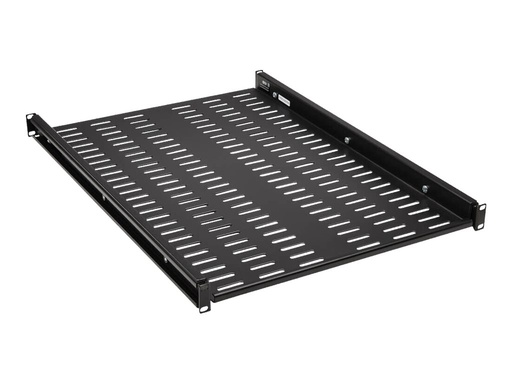 [SRSHELF4PHDVENT] Eaton Tripp Lite Series SmartRack 1U Adjustable-Depth Rack Shelf - Steel, Vented, 250 lb. (113 kg)