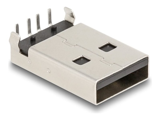 [66952] Delock USB-Anschluss - USB (W) 90° PCB - 30 V - 1.5 A (Packung mit 10)