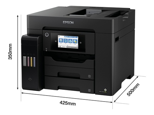 [C11CJ29406] Epson EcoTank ET-5855 - Multifunktionsdrucker - Farbe - Tintenstrahl - ITS - A4/Legal (Medien)