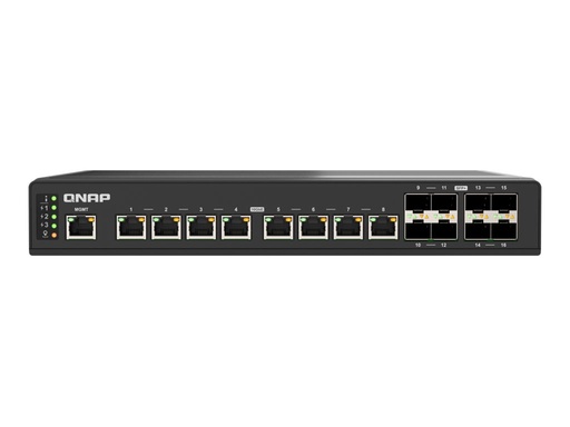 [QSW-IM3216-8S8T] QNAP QSW-IM3216-8S8T - Switch - managed - 8 x 10 Gigabit SFP+ + 8 x 100/1000/2.5G/5G/10GBase-T