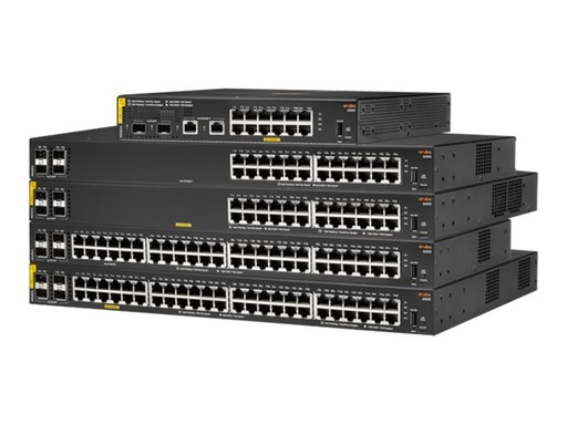 [R8N85A#B2C] HPE Aruba 6000 48G Class4 PoE 4SFP 370W Switch - Switch - managed - 48 x 10/100/1000 (PoE+)