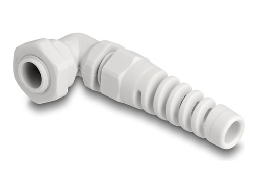 [60526] Delock Kabelverschraubung - Zugentlastung, 90° gewinkelt, PG7