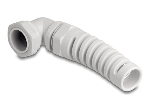 [60590] Delock Kabelverschraubung - Zugentlastung, 90° gewinkelt, PG21