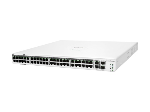 [JL809A#B2C] HPE Networking Instant On 1960 48G 40p Class4 8p Class6 PoE 2XGT 2SFP+ 600W Switch - Switch - managed - 48 x 10/100/1000 + 2 x 10 Gigabit SFP+ + 2 x 100/1000/10GBase-T - an Rack montierbar - PoE (600 W)