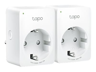 [TAPO P100(2-PACK)] TP-LINK Funksteckdose Tapo P100 Mini Smart Wi-Fi Socket 2er