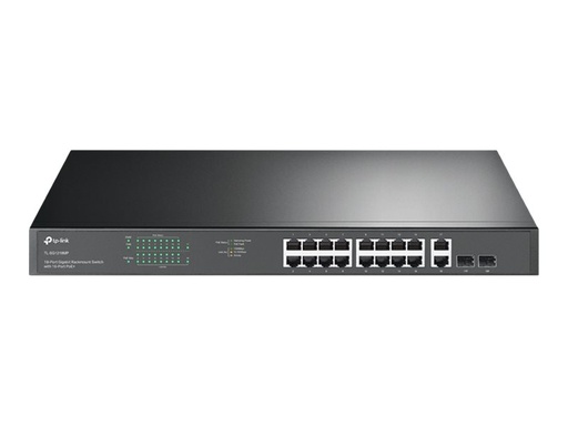 [TL-SG1218MP] TP-LINK JetStream TL-SG1218MP - V1 - Switch - 16 x 10/100/1000 (PoE+)