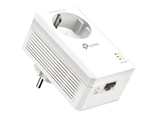 [TL-PA7017P] TP-LINK Powerline TL-PA7017P AV1000 Gigabit Passthrough - Powerline-Adapter 1GbE, HomePlug AV (HPAV)