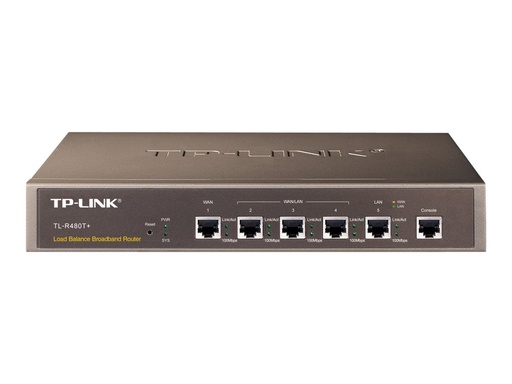 [TL-R480T+] TP-LINK TL-R480T+ - Router 3-Port-Switch WAN-Ports: 2